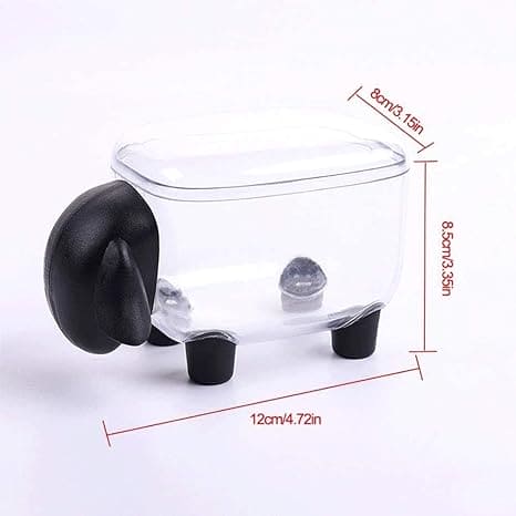 Acrylic Sheep Storage Box, Multifunctional Creative Storage Box, Dustproof Desktop Organizer, Cosmetic Cotton Storage Box, Cute Jewellery Organizer, Transparent Swab Storage Box, ABS Toothpick Organizer, Cotton Swabs Container Acrylic Sheep Storage Box, Multifunctional Creative Storage Box, Dustproof Desktop Organizer, Cosmetic Cotton Storage Box, Cute Jewellery Organizer, Transparent Swab Storage Box, ABS Toothpick Organizer, Cotton Swabs Container